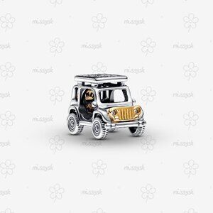Pandora Two-tone Adventure Car Charm|Pendant|Two-tone